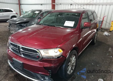 2018 Dodge Durango Sxt Awd из США, поврежденный, VIN 1C4RDJAG0JC463012